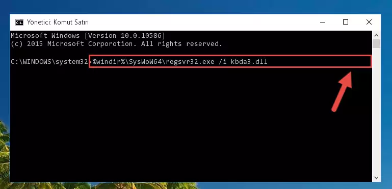 Kbda3.dll dosyasının Windows Kayıt Defteri üzerindeki sorunlu kaydını temizleme