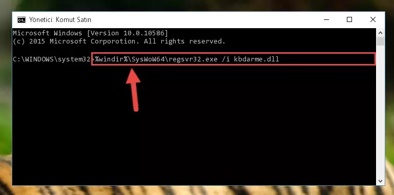 Kbdarme.dll kütüphanesinin Windows Kayıt Defteri üzerindeki sorunlu kaydını temizleme