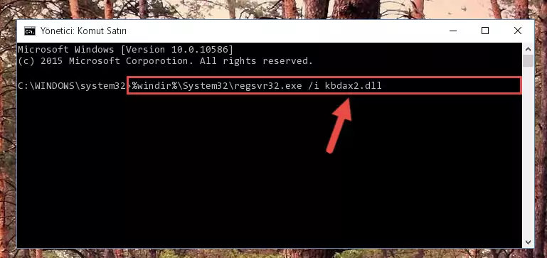 Kbdax2.dll dosyasının Windows Kayıt Defterindeki sorunlu kaydını silme