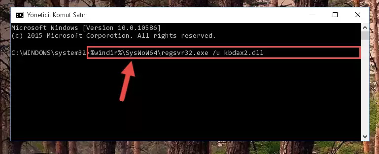 Kbdax2.dll dosyası için temiz kayıt oluşturma (64 Bit için)