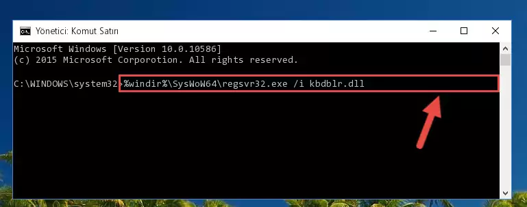 Kbdblr.dll dosyasının bozuk kaydını Windows Kayıt Defterinden kaldırma (64 Bit için)