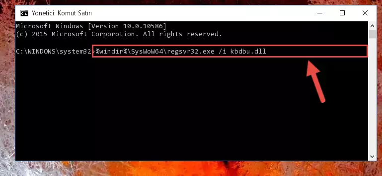 Kbdbu.dll dosyasının sorunlu kaydını Regedit'den kaldırma (64 Bit için)