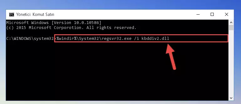 Kbddiv2.dll dosyasının Windows Kayıt Defterindeki sorunlu kaydını silme