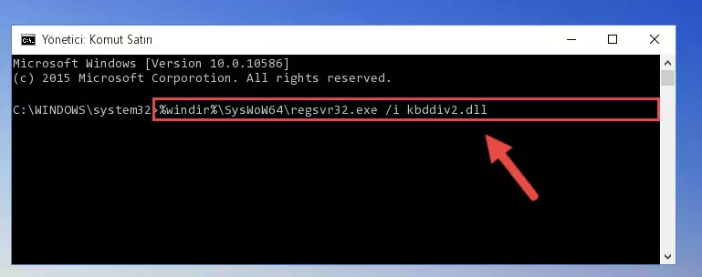 Kbddiv2.dll dosyasının bozuk kaydını Windows Kayıt Defterinden kaldırma (64 Bit için)