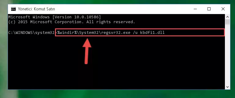 Kbdfi1.dll dosyası için Regedit (Windows Kayıt Defteri) üzerinde temiz kayıt oluşturma