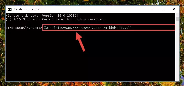 Kbdhe319.dll dosyası için Regedit (Windows Kayıt Defteri) üzerinde temiz kayıt oluşturma