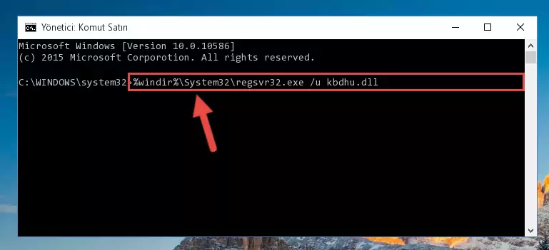 Kbdhu.dll kütüphanesi için Regedit (Windows Kayıt Defteri) üzerinde temiz kayıt oluşturma