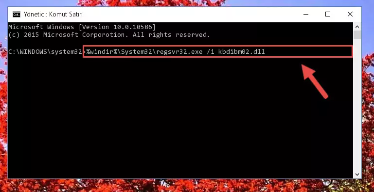 Kbdibm02.dll dosyasının Windows Kayıt Defteri üzerindeki sorunlu kaydını temizleme