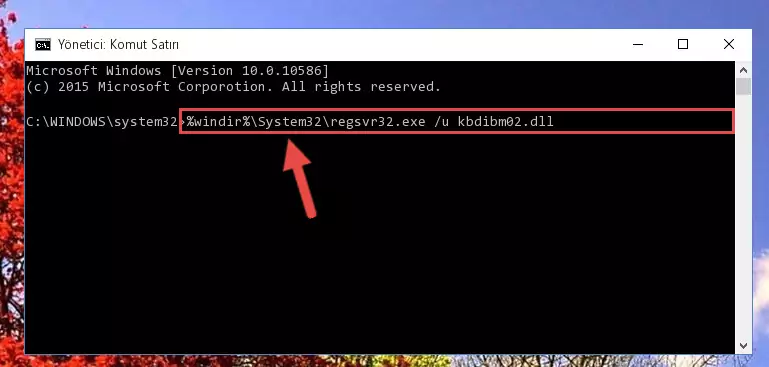Kbdibm02.dll dosyası için Regedit (Windows Kayıt Defteri) üzerinde temiz kayıt oluşturma
