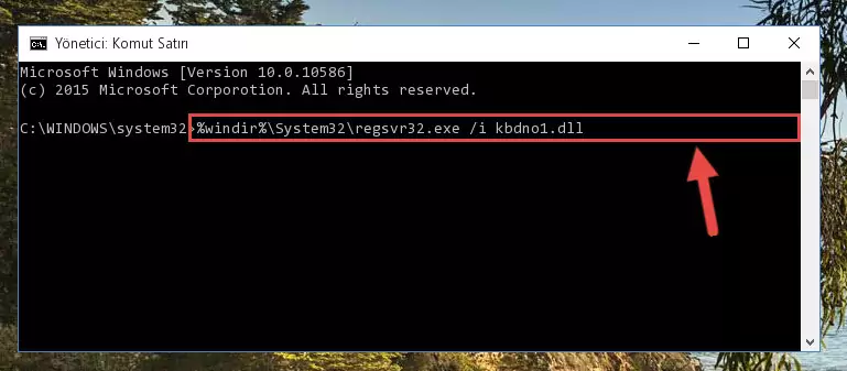Kbdno1.dll dosyasının Windows Kayıt Defterindeki sorunlu kaydını silme