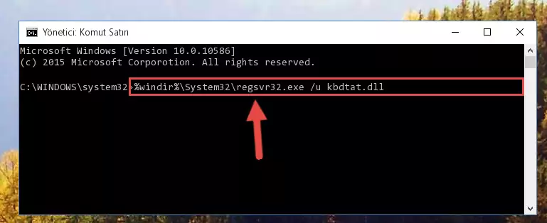 Kbdtat.dll kütüphanesi için Regedit (Windows Kayıt Defteri) üzerinde temiz kayıt oluşturma
