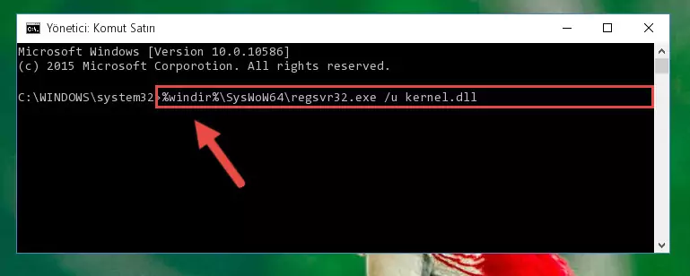 Kernel.dll kütüphanesi için temiz kayıt oluşturma (64 Bit için)
