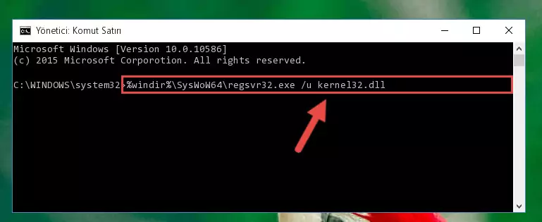 Kernel32.dll dosyası için temiz kayıt oluşturma (64 Bit için)