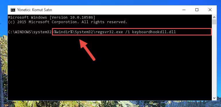 Keyboardhookdll.dll dosyasının Windows Kayıt Defteri üzerindeki sorunlu kaydını temizleme