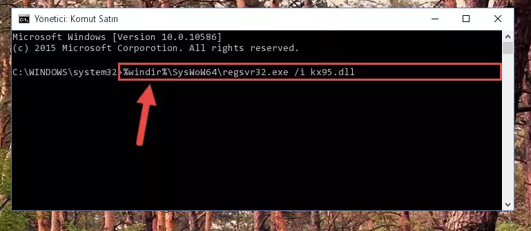 Kx95.dll dosyasının Windows Kayıt Defterindeki sorunlu kaydını silme
