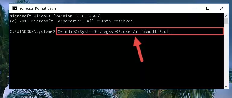 Labmulti2.dll dosyasının Windows Kayıt Defteri üzerindeki sorunlu kaydını temizleme