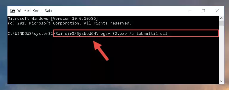 Labmulti2.dll dosyası için temiz kayıt yaratma (64 Bit için)