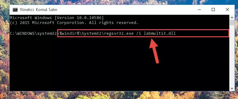 Labmulti3.dll dosyasının Windows Kayıt Defteri üzerindeki sorunlu kaydını temizleme