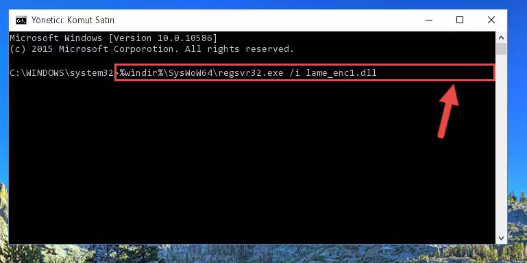 Lame_enc1.dll kütüphanesinin Windows Kayıt Defteri üzerindeki sorunlu kaydını temizleme