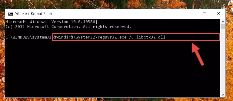 Libctx32.dll dosyasını sisteme tekrar kaydetme