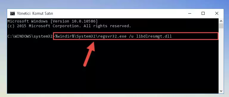 Libdlresmgt.dll dosyası için Regedit (Windows Kayıt Defteri) üzerinde temiz kayıt oluşturma