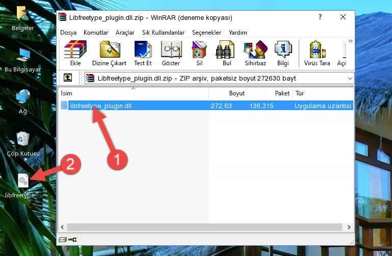 Libfreetype_plugin.dll dosyasını programın kurulum dizinine kopyalama