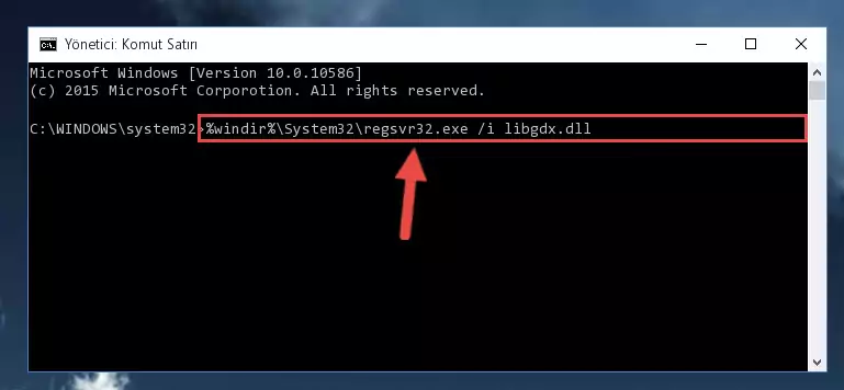 Libgdx.dll kütüphanesinin Windows Kayıt Defteri üzerindeki sorunlu kaydını temizleme