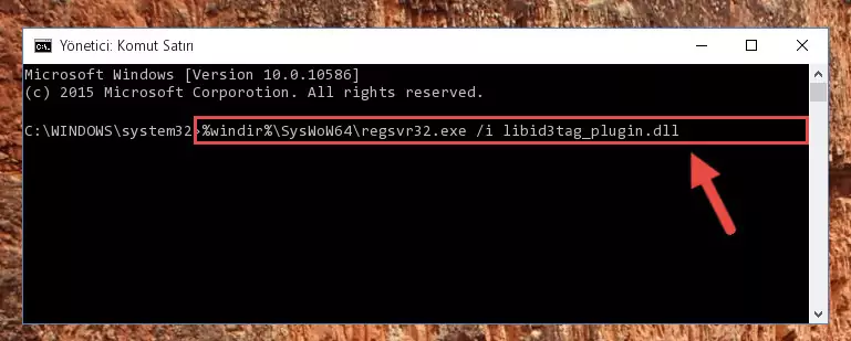 Libid3tag_plugin.dll kütüphanesinin kaydını sistemden kaldırma