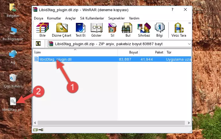 Libid3tag_plugin.dll kütüphanesini uygulamanın ana klasörüne kopyalama