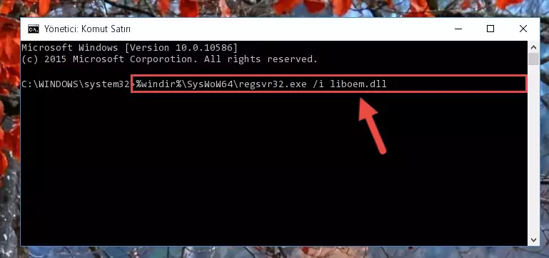 Liboem.dll dosyasının sorunlu kaydını Regedit'den kaldırma (64 Bit için)