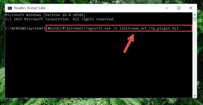 Libstream_out_rtp_plugin.dll dosyası için Regedit (Windows Kayıt Defteri) üzerinde temiz kayıt oluşturma