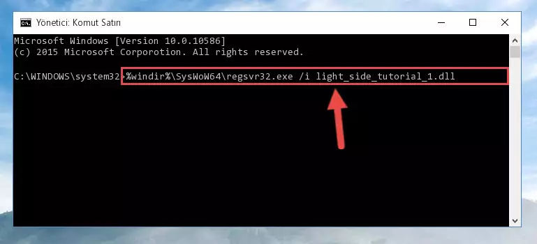 Light_side_tutorial_1.dll dosyasının bozuk kaydını Windows Kayıt Defterinden kaldırma (64 Bit için)