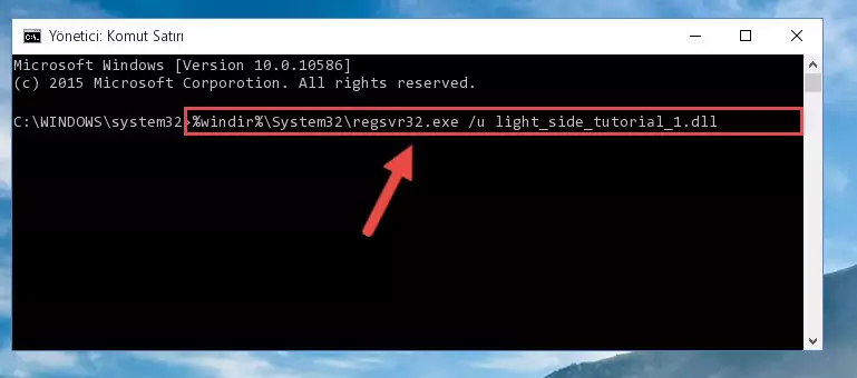Light_side_tutorial_1.dll dosyası için Regedit (Windows Kayıt Defteri) üzerinde temiz kayıt oluşturma