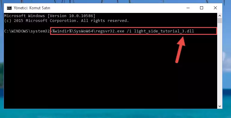 Light_side_tutorial_3.dll kütüphanesinin Windows Kayıt Defterindeki sorunlu kaydını silme
