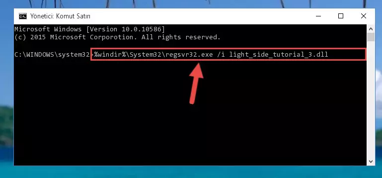 Light_side_tutorial_3.dll kütüphanesi için temiz ve doğru kayıt yaratma (64 Bit için)