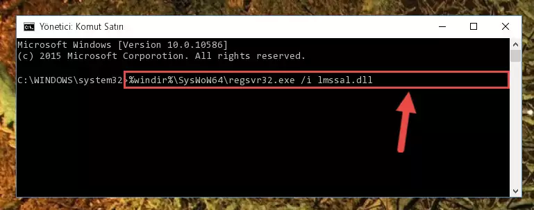 Lmssal.dll kütüphanesinin Windows Kayıt Defterindeki sorunlu kaydını silme