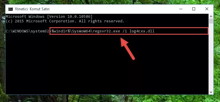 Log4cxx.dll kütüphanesinin bozuk kaydını Windows Kayıt Defterinden kaldırma (64 Bit için)