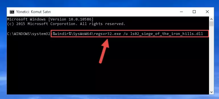 Ls02_siege_of_the_iron_hills.dll kütüphanesi için Regedit (Windows Kayıt Defteri) üzerinde temiz kayıt oluşturma