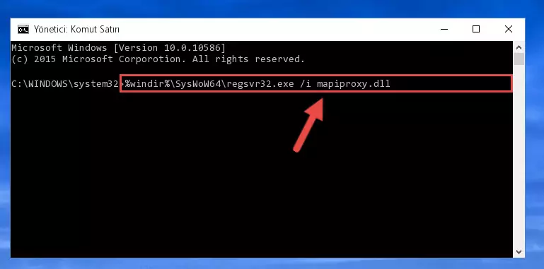 Mapiproxy.dll dosyasının Windows Kayıt Defterindeki sorunlu kaydını silme