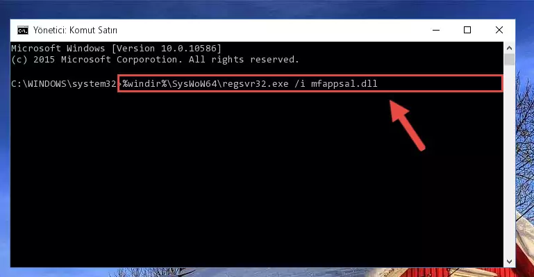 Mfappsal.dll kütüphanesinin Windows Kayıt Defteri üzerindeki sorunlu kaydını temizleme