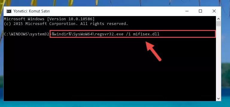 Mifisex.dll kütüphanesinin Windows Kayıt Defterindeki sorunlu kaydını silme