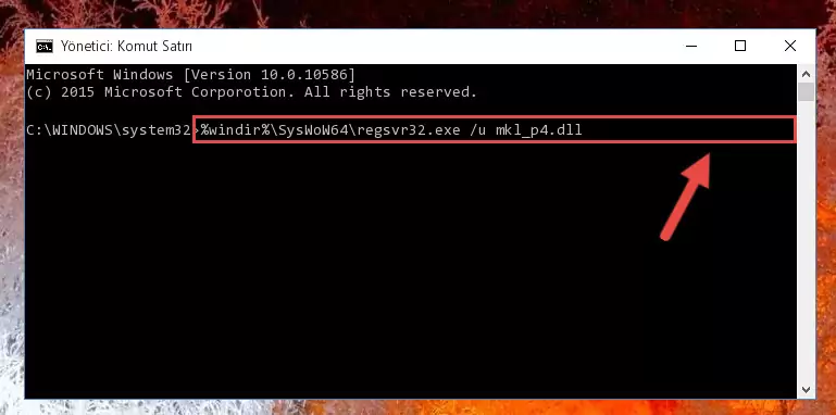 Mkl_p4.dll kütüphanesi için Regedit (Windows Kayıt Defteri) üzerinde temiz kayıt oluşturma