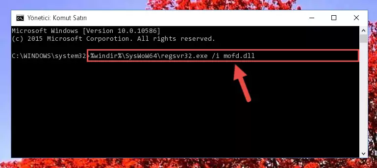 Mofd.dll kütüphanesinin Windows Kayıt Defterindeki sorunlu kaydını silme