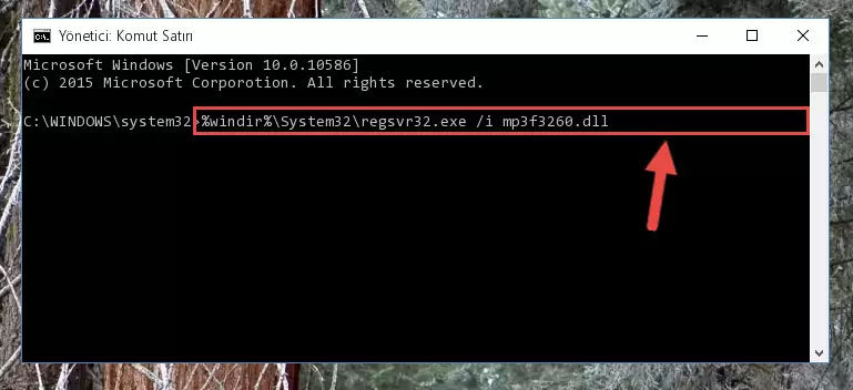Mp3f3260.dll dosyasının Windows Kayıt Defteri üzerindeki sorunlu kaydını temizleme