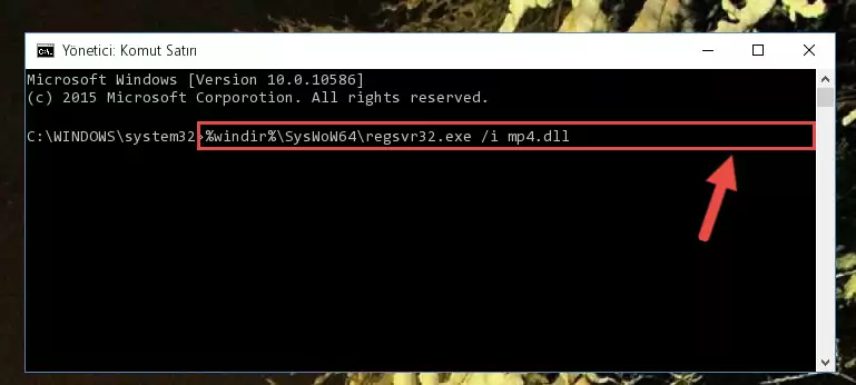 Mp4.dll dosyasının bozuk kaydını Kayıt Defterinden kaldırma (64 Bit için)