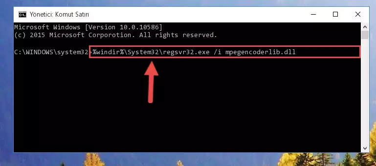 Mpegencoderlib.dll dosyası için temiz kayıt oluşturma (64 Bit için)