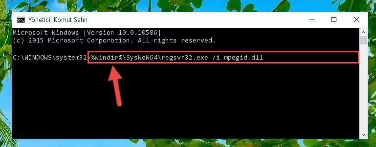 Mpegid.dll dosyasının Windows Kayıt Defteri üzerindeki sorunlu kaydını temizleme