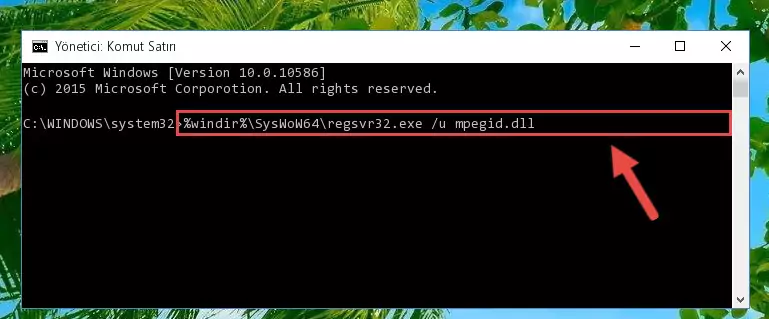 Mpegid.dll dosyası için Regedit (Windows Kayıt Defteri) üzerinde temiz kayıt oluşturma