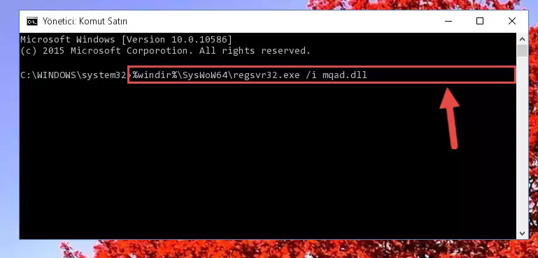 Mqad.dll dosyasının Windows Kayıt Defterindeki sorunlu kaydını silme