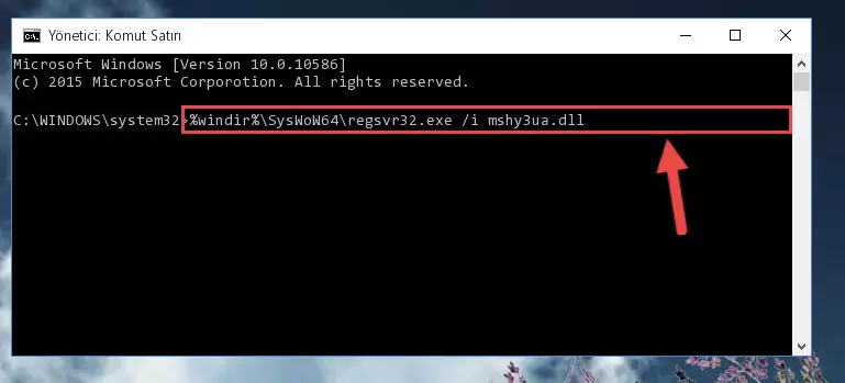 Mshy3ua.dll kütüphanesinin Windows Kayıt Defteri üzerindeki sorunlu kaydını temizleme